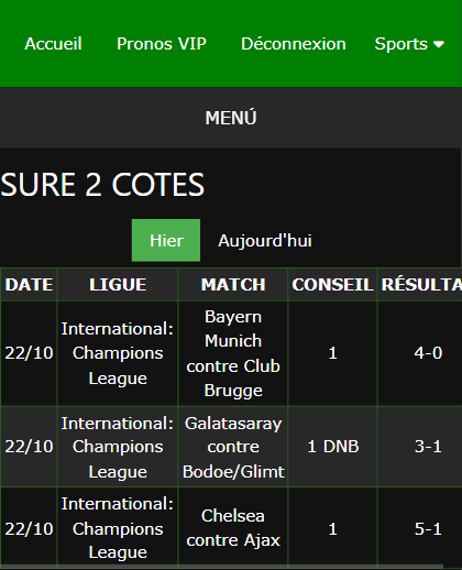 bulletins de paris gagnants